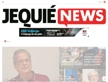 Tablet Screenshot of jequienews.com